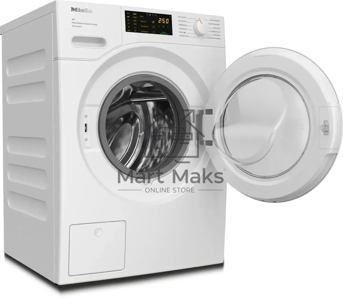 Стиральная машина Miele WWB380 WCS 125 Edition белая, загрузка фронтальная 8кг, 1400 об/мин., класс: A