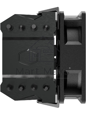 Устройство охлаждения(кулер) Cooler Master Hyper 411 Nano Soc-AM5/AM4/1200/1700/1851 черный 4-pin 30.04dB Al+Cu 180W Ret (RR-H410-25PK-R1)