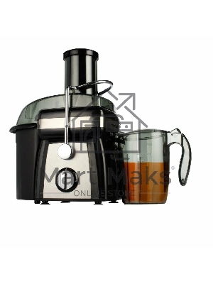 Соковыжималка KELLI KL-5093 серебристый/черный, центробежная, 1500 Вт, 1000 мл, механическое