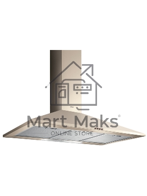 Вытяжка каминная Jetair GAIA CR/A/60 кремовая, 60 см, 650 куб. м/ч, 59 дБ