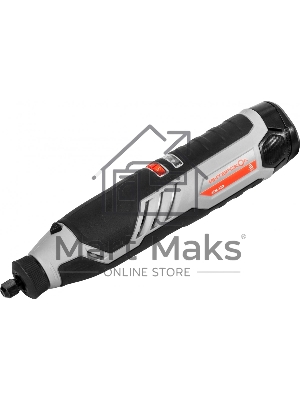 Прямошлифовальная машина (гравер) ИНТЕРСКОЛ АГМ-12Э аккум. АПИ-Т (Li-ion, кейс, 2 аккум., 2,0 Ач, ЗУ, набор 58 пр.)