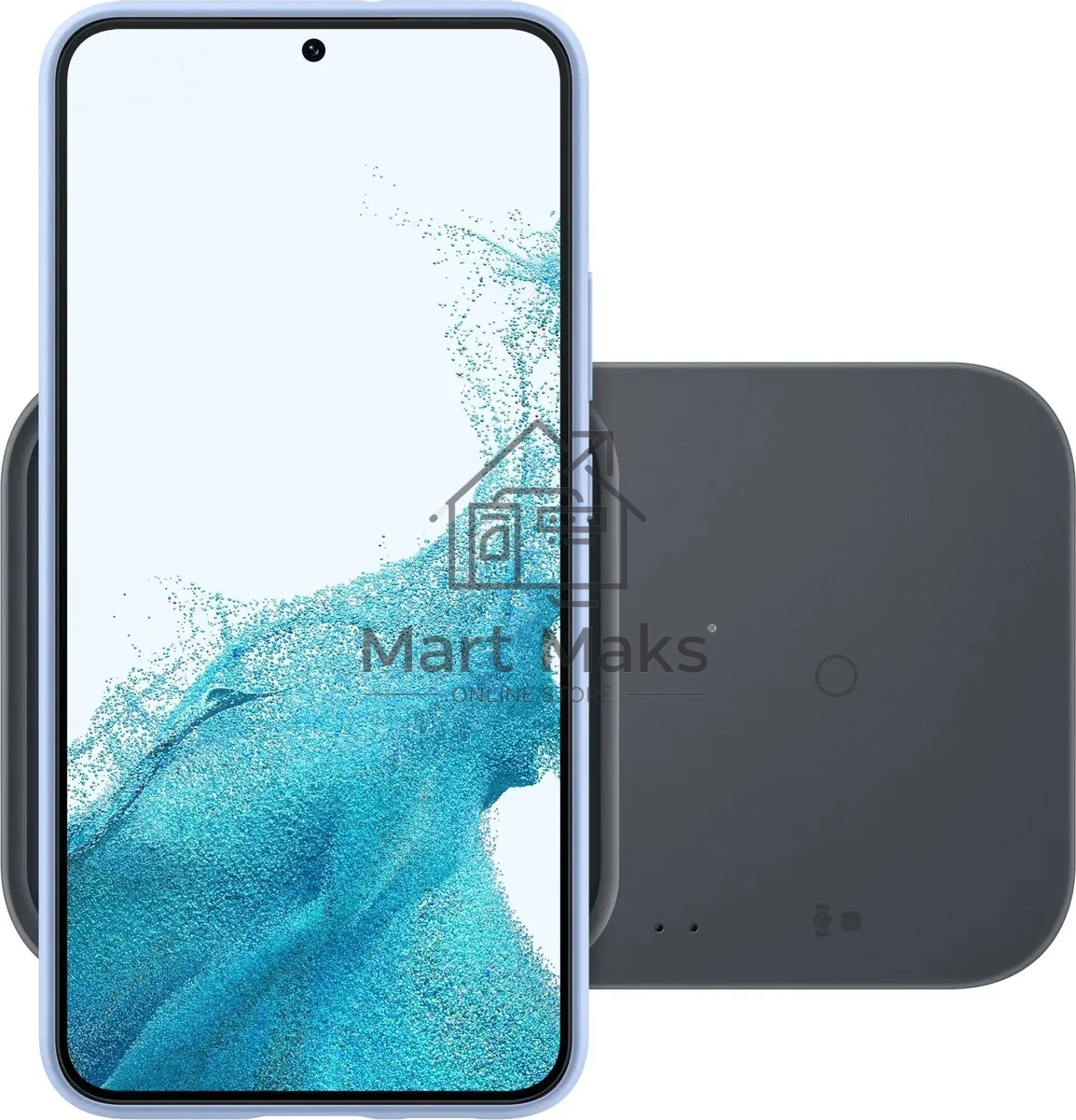 Беспроводное зарядное устройство Samsung EP-P5400 2.77A (PD+QC) USB-C Samsung черный (EP-P5400TBEGEU)