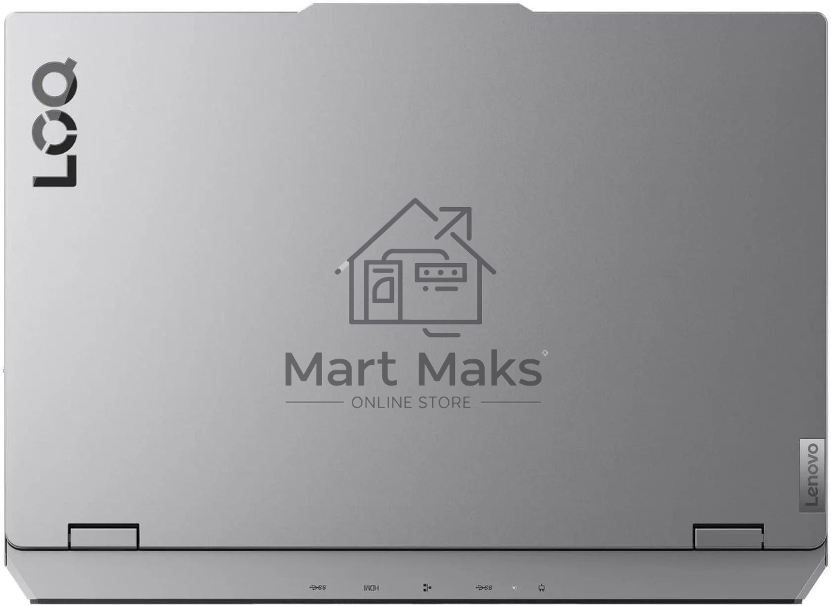 Ноутбук Lenovo LOQ 15IRX10 серый Core i5 13450HX 16Gb SSD 512Gb NVIDIA GeForce RTX 5050 8Gb 15.6