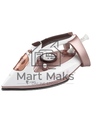 Утюг LEONORD LE-1802 3100 Вт, пар, спрей, пар. удар, самооч., тефлоновая подошва, белый/бежевый