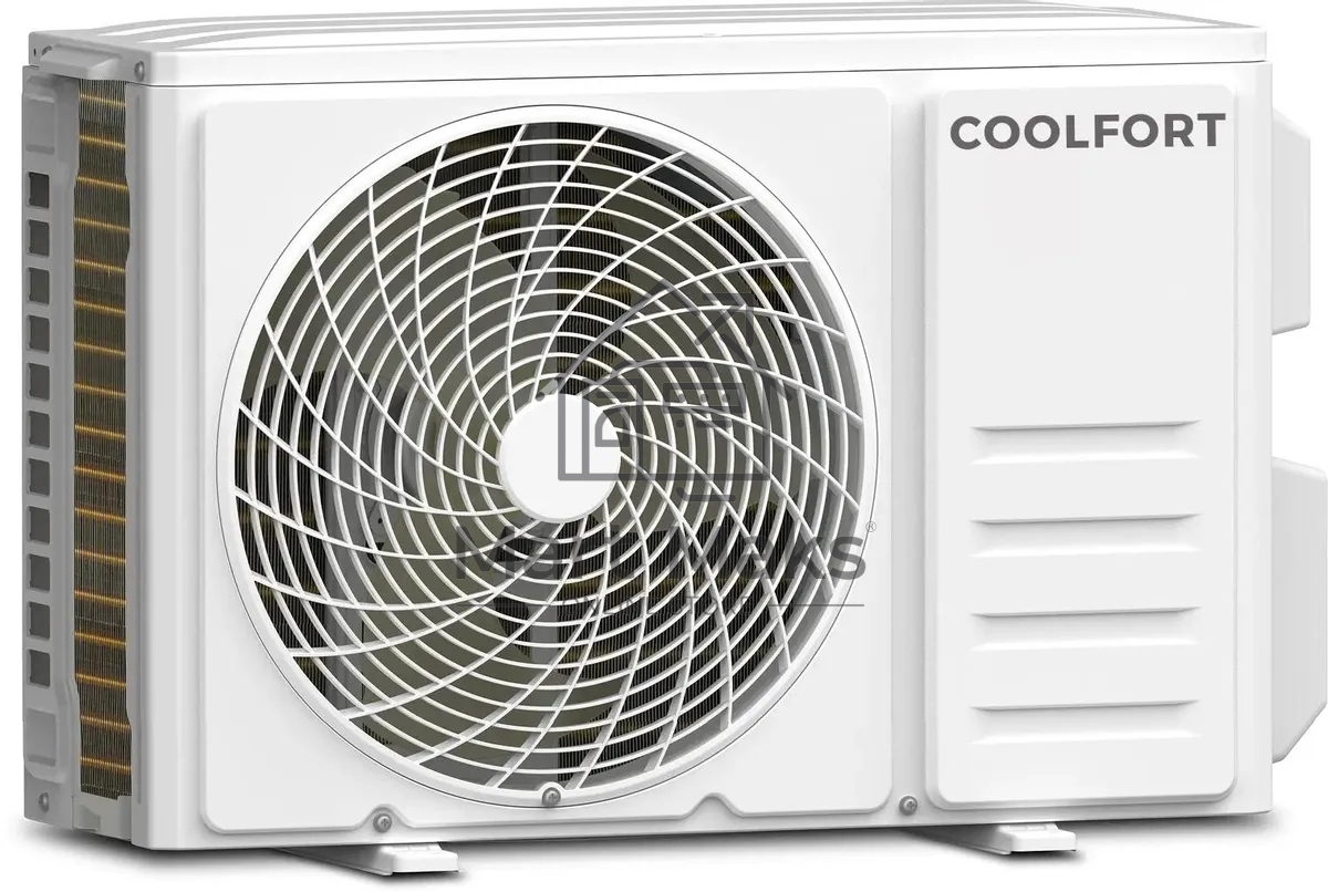 Кондиционер сплит-система Coolfort CF-4101 9000 BTU, 15 м², 37 дБ, охлаждение, обогрев, белый