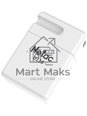 Флешка USB Netac U116 mini NT03U116N-032G-32WH USB 3.2 32Gb, up to 130Mb/s белый