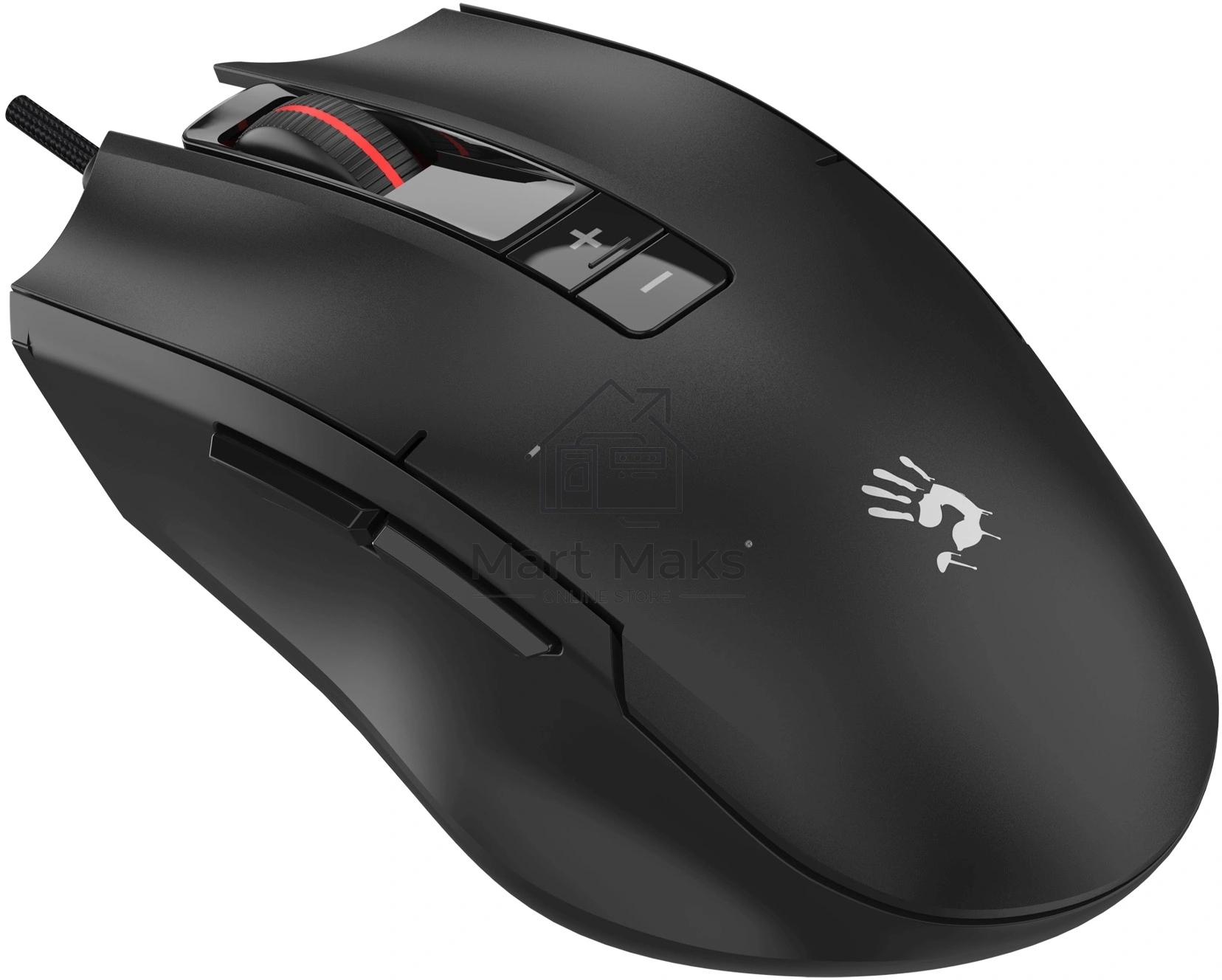 Мышь проводная A4Tech Bloody ES8 черный, 6000 dpi, USB, кнопки - 7