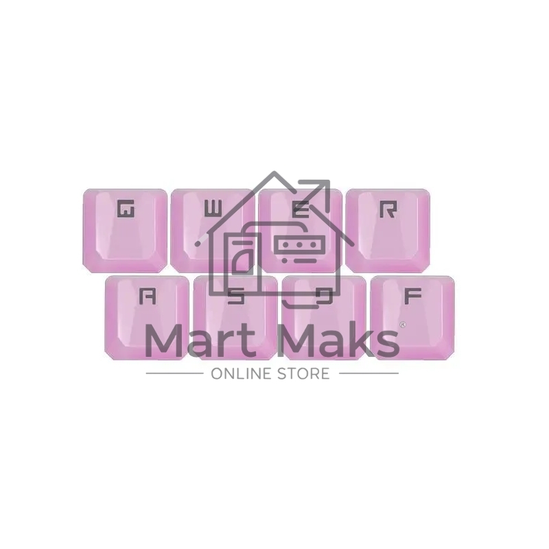 Клавиатура проводная A4Tech Bloody B800 Dual Color USB розовый/белый