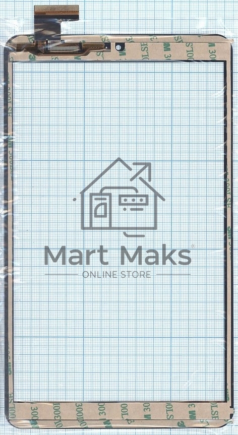 Сенсорное стекло (тачскрин) FPC-FC90J076-02, черное