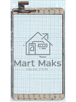 Сенсорное стекло (тачскрин) FPC-FC90J076-02, черное