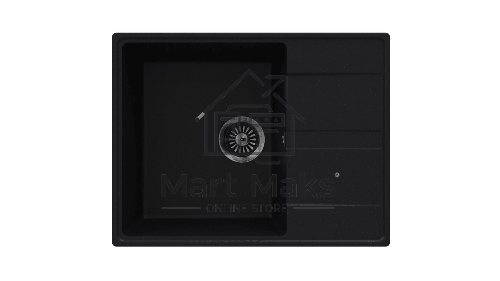 Кухонная мойка Maunfeld Lacrima 650 MFQS-650B черный