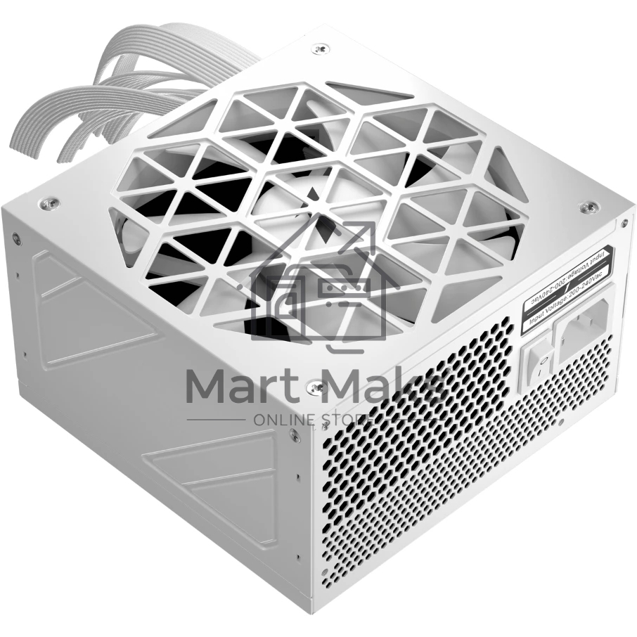 Блок питания 1STPLAYER ACK HA-650AC1-WH, 650Вт, 80 PLUS Standard, 140мм, белый