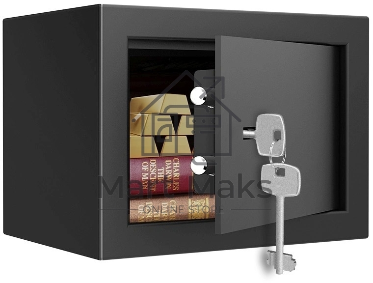 Сейф Deli Srock ET560 170x230x170мм ключевой
