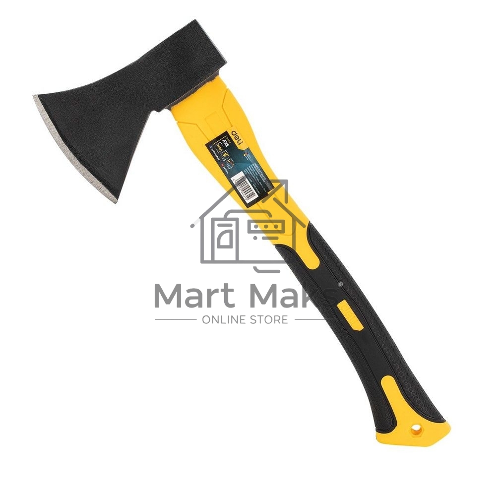 Топор Deli DL5708 600 грамм, фиберглассовая рукоять