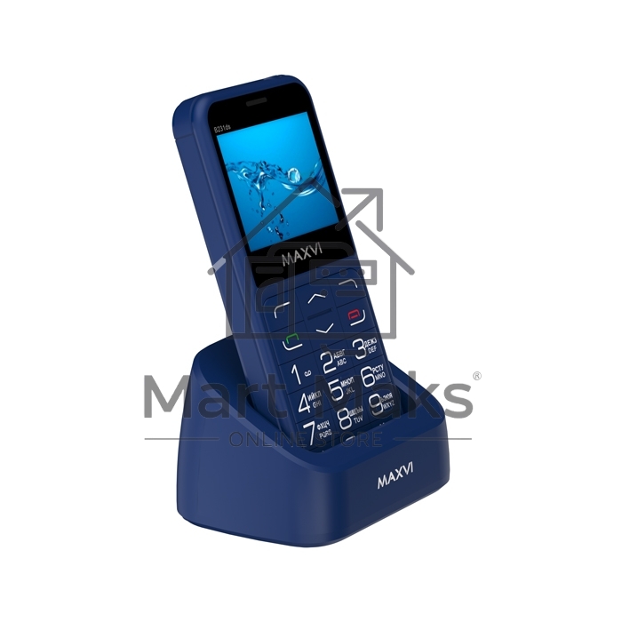 Мобильный телефон Maxvi B231ds синий