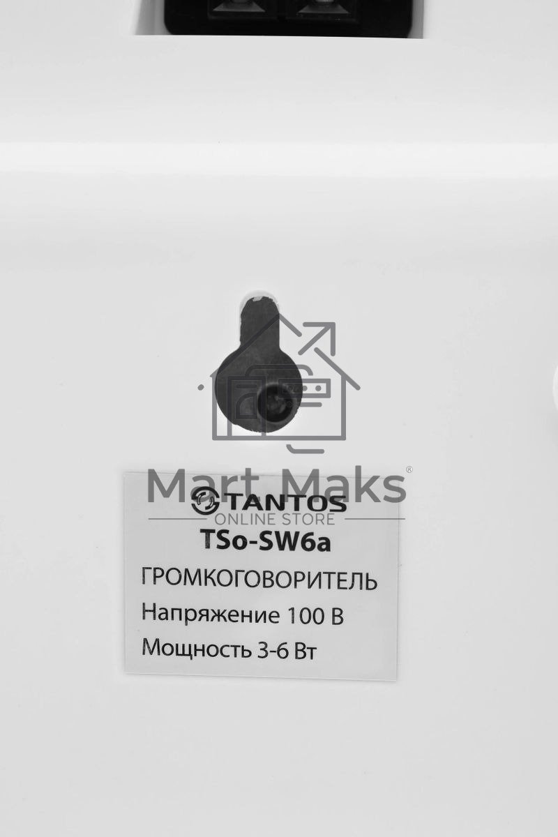 Громкоговоритель Tantos TSo-SW6a настенный 6Вт белый (00-00025704)