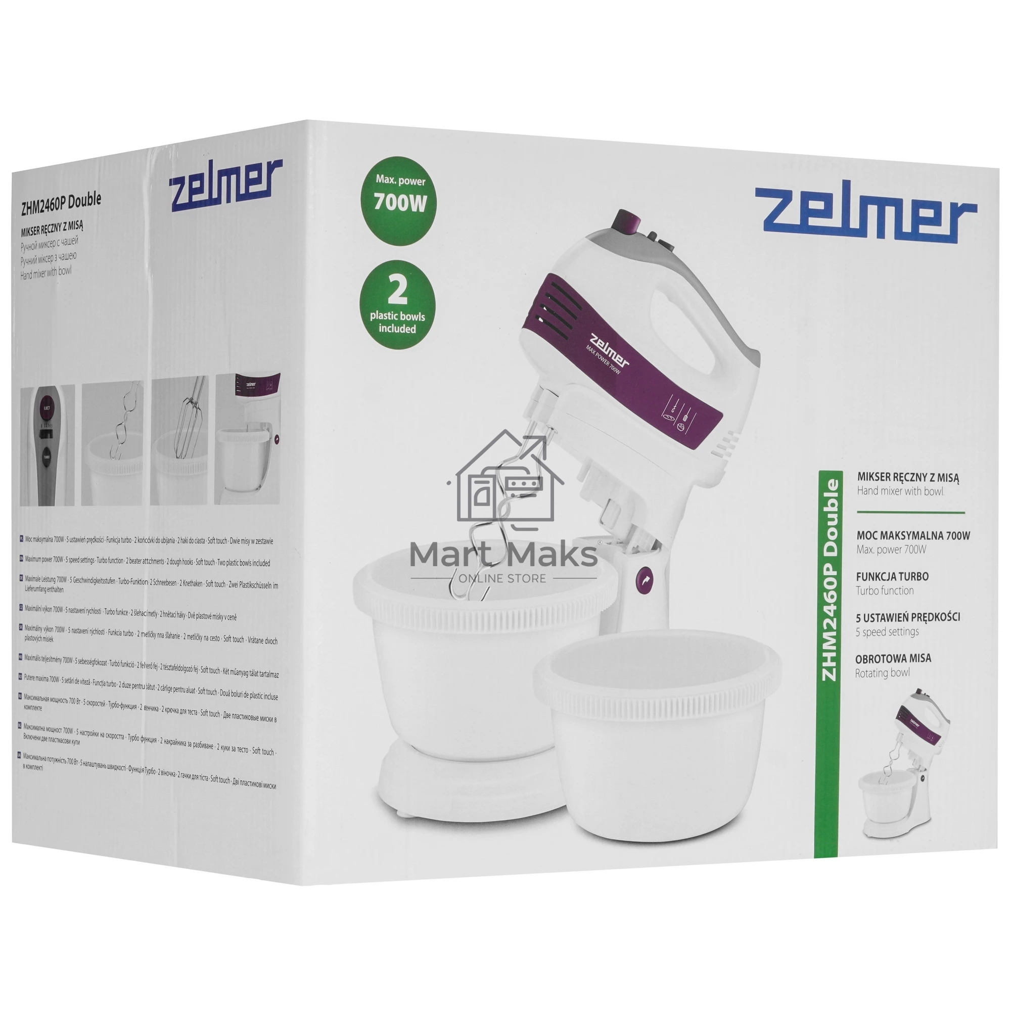 Миксер стационарный Zelmer ZHM2460P