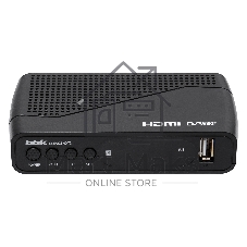 Приставка для цифрового ТВ BBK SMP028HDT2 черный, DVB-T2, DVB-T, HDMI, USB 2.0