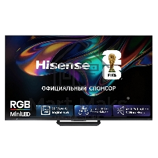 Телевизор Hisense 65'' RGB Mini-LED UHD Smart TV HomeOS U9.5 Charcoal grey