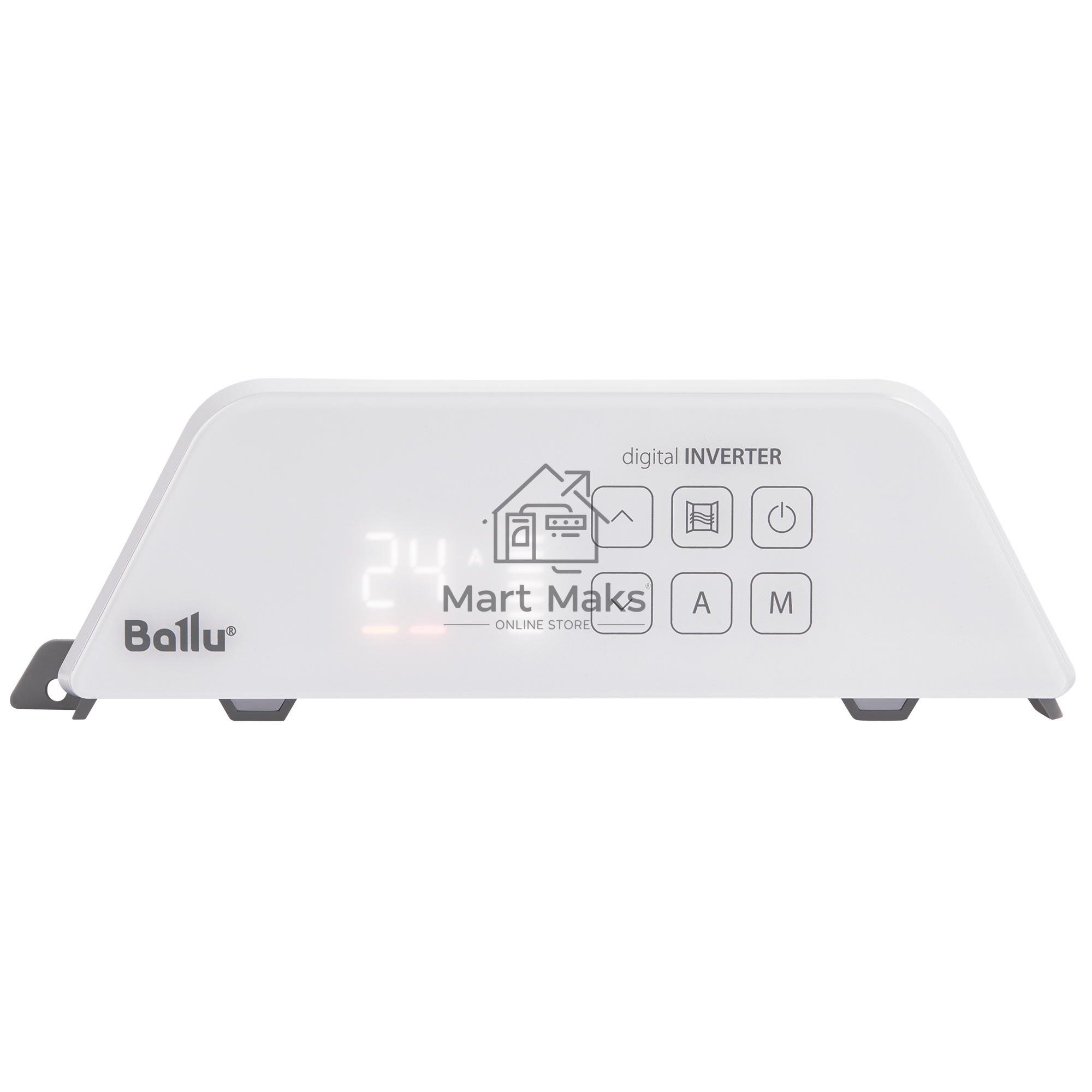 Комплект Ballu Plinth Transformer BEC/PL-1000-4I с блоком управления, белый, 1000 Вт, 15 м2, дисплей, термостат