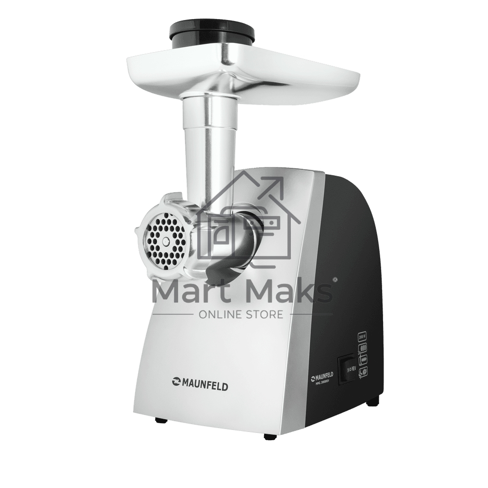 Мясорубка Maunfeld MMG.2000BRSV черный, 2000 Вт