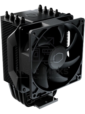 Устройство охлаждения(кулер) Cooler Master Hyper 411 Nano Soc-AM5/AM4/1200/1700/1851 черный 4-pin 30.04dB Al+Cu 180W Ret (RR-H410-25PK-R1)