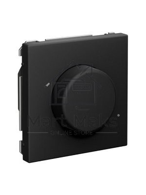 Светорегулятор поворотно-нажимной (диммер) ArtGallery LED RC 400Вт механизм карбон SE GAL001023