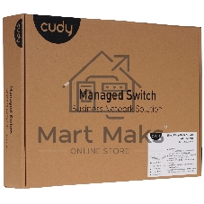 Коммутатор Cudy GS5024PS4, 24×1 Гбит/с, 4×10 Гбит/с SFP+