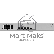 Коммутатор Huawei S220S-8P4J, 8×1 Гбит/с PoE+ + 4×2,5 Гбит/с SFP, управляемый