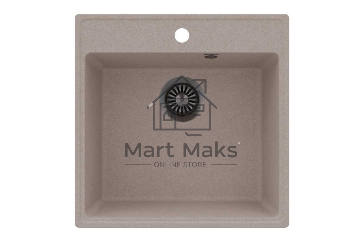 Кухонная мойка Maunfeld Perla 505 MFQS-505BG бежевый