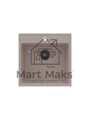 Кухонная мойка Maunfeld Perla 505 MFQS-505BG бежевый