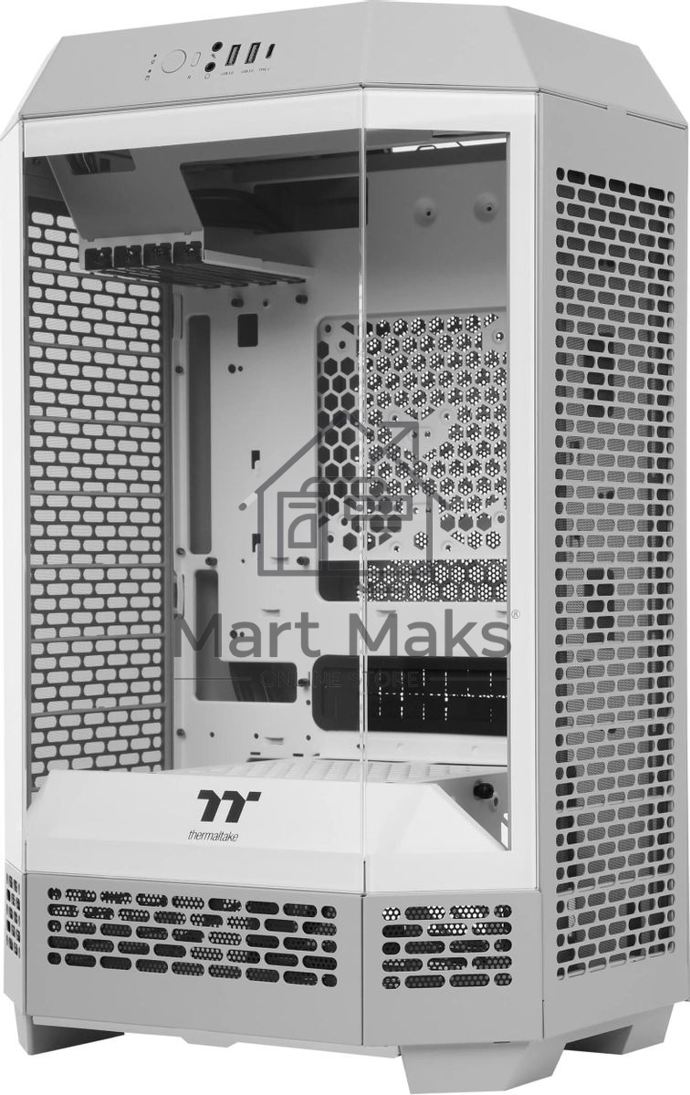 Корпус Thermaltake The Tower 300 серый, Micro-Tower, без БП, CA-1Y4-00SIWN-00