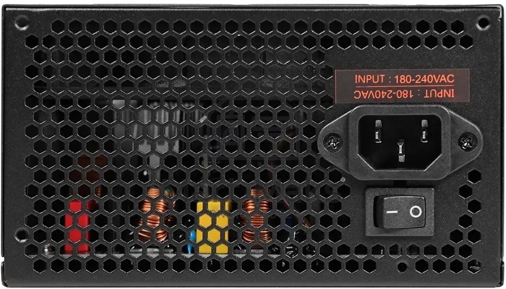 Блок питания Digma DPSU-750W-WH RTL, 750Вт, 80 PLUS, 120мм, черный
