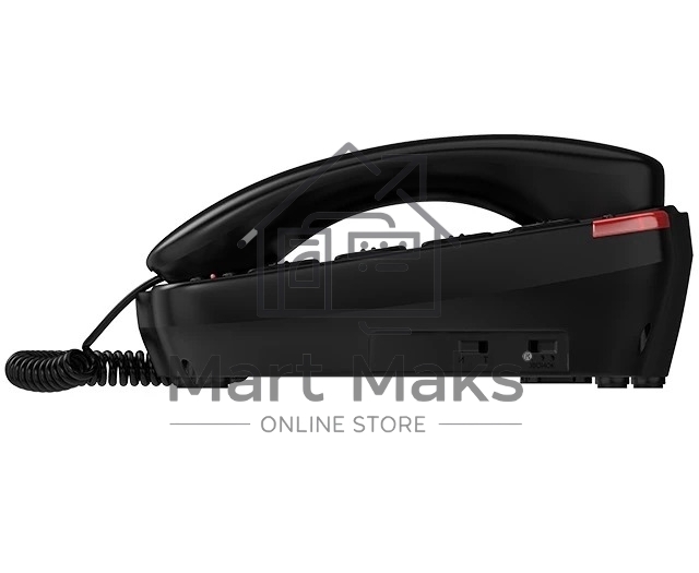 Телефон проводной Maxvi CB-01 черный