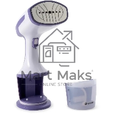 Отпариватель Vitek VT-2660 белый/фиолетовый, 1600 Вт, 30 г/мин, 250 мл