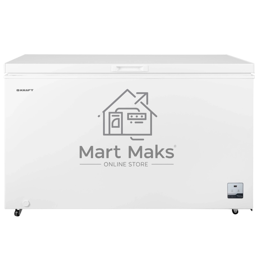Морозильный ларь KRAFT BD (W)-460BLR, белый, 422л, 2 корзины