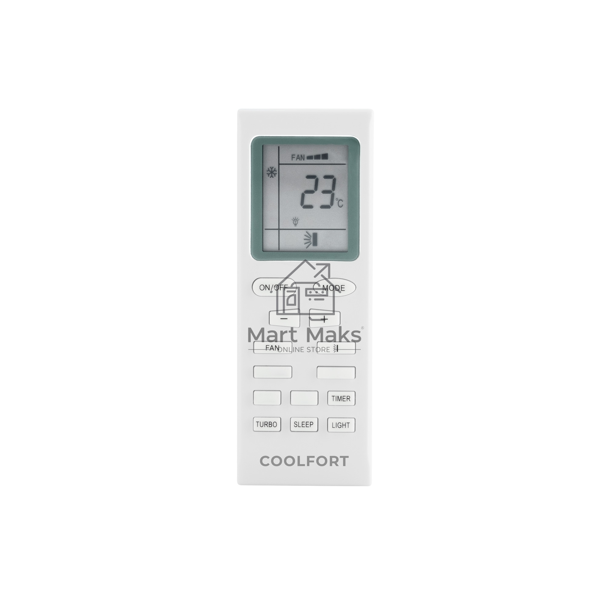 Кондиционер сплит-система Coolfort CF-4002 12000 BTU, 25 м², 39 дБ, охлаждение, обогрев, осушение, белый