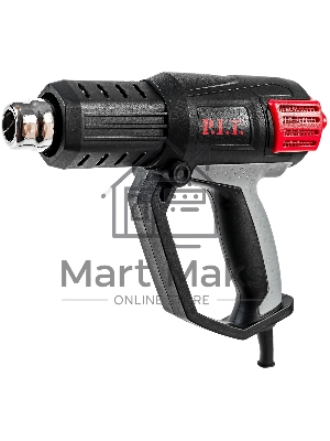 Технический фен P.I.T. PHG2001-C темп.350/550С черный