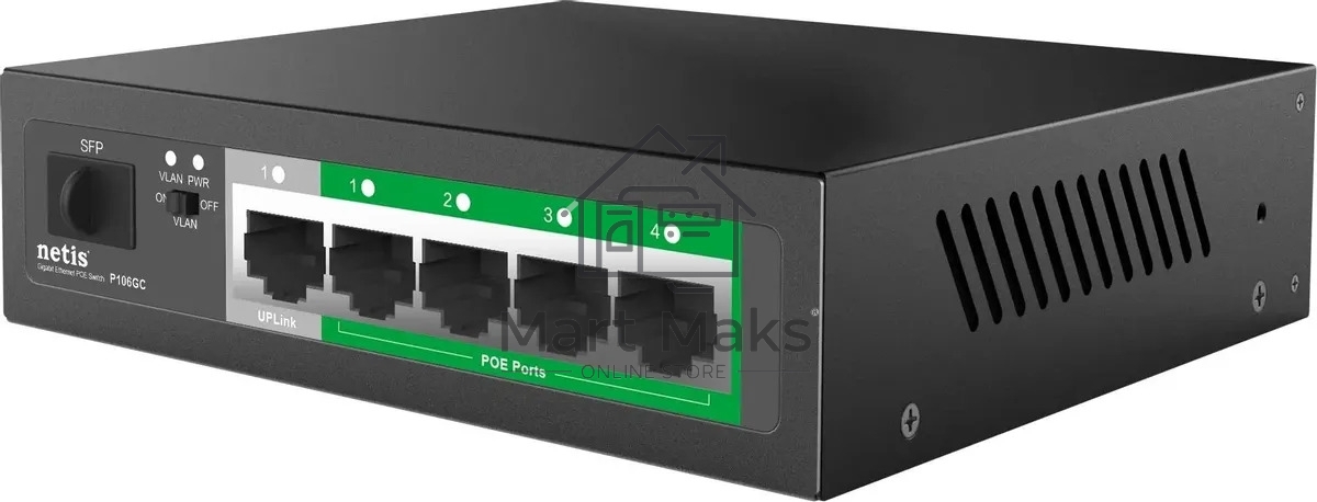 Коммутатор NETIS P106GC