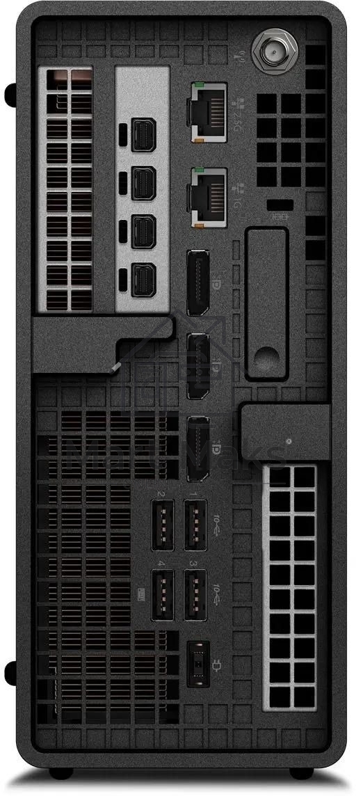 Компьютер Lenovo ThinkStation P3 Ultra, Intel Core i7 13700, DDR5 16ГБ, 512ГБ(SSD), NVIDIA T400 - 4 ГБ, CR, Windows 11 Professional, черный
