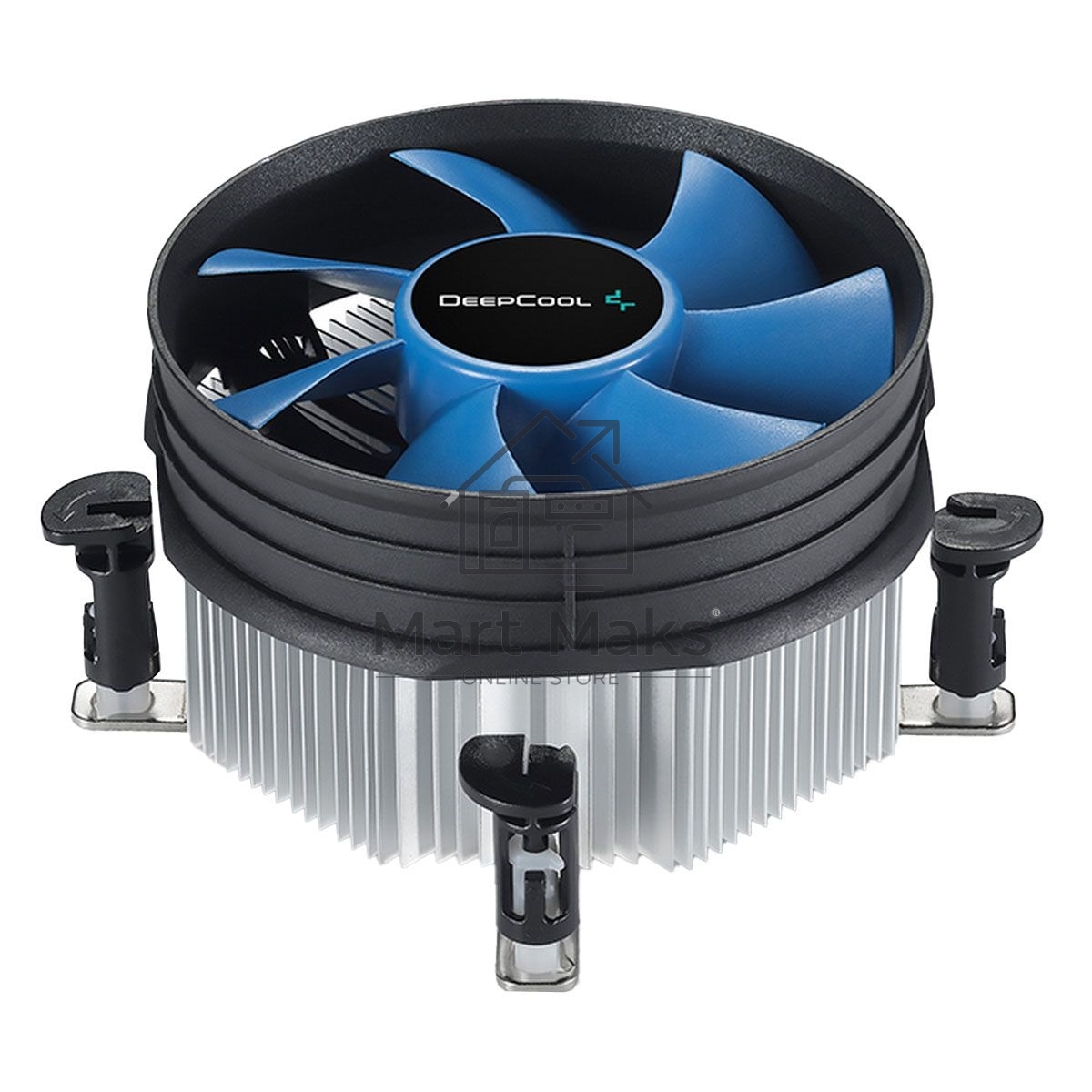 Кулер для процессора DEEPCOOL THETA 21 PWM черный/синий, 92 мм, алюминий, 2400 об/мин, 33.4 дБ, 4 pin, 95 Вт, 60.5 мм