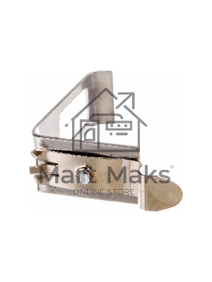 Рамка на DIN-рейку для установки модуля типа Keystone, металлическая Lanmaster