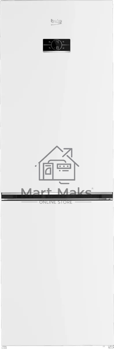 Холодильник Beko B3R1CNK363HW (R) белый двухкамерный 220/100л морозилка снизу, No Frost