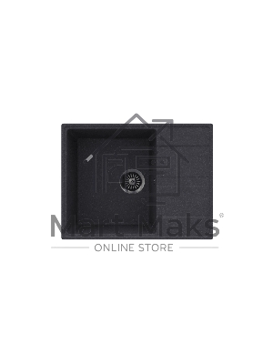 Кухонная мойка Maunfeld Lacrima 650 MFQS-650DGR темно-серый