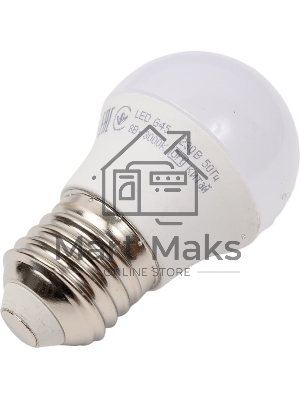 Лампа cветодиодная LED G45 IEK LL-G45-08-230-30-E27-G шар 8Вт 230В 3000К E27 GENERICA