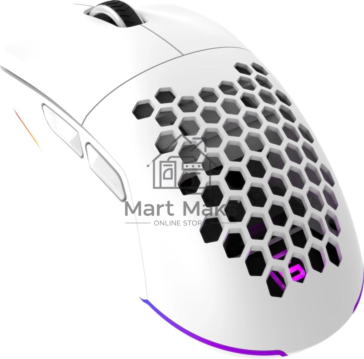 Мышь беспроводная Oklick 900GMW белый, 26000 dpi, радиоканал, Bluetooth, USB, кнопки - 6
