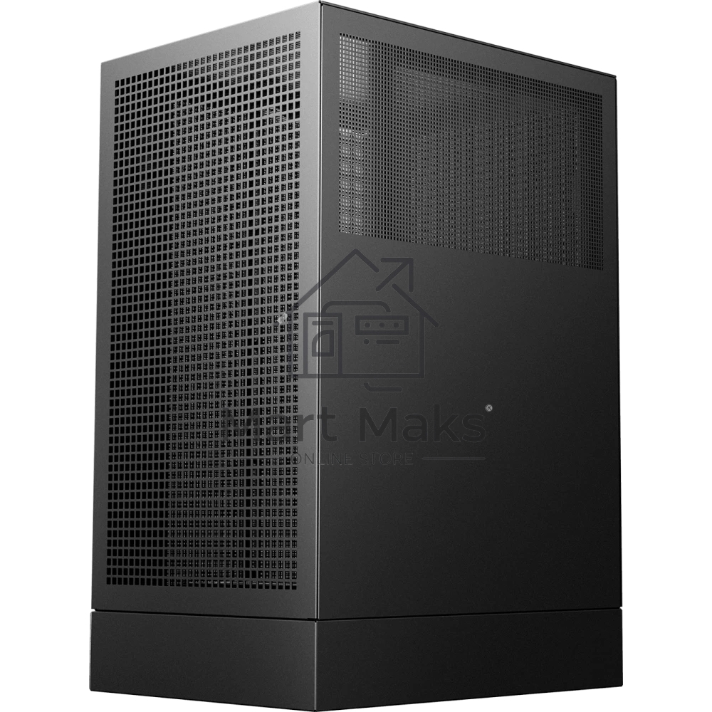 Компьютерный корпус Deepcool CH170 DIGITAL черный без БП mATX 1x120mm 1xUSB2.0 1xUSB3.0 audio bott PSU