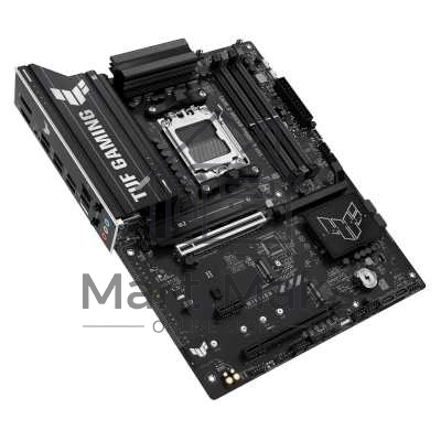 Материнская плата ASUS TUF GAMING B650-E WIFI, AM5, AMD B650, 4xDDR5, 4xSATA, 3xM.2, 1xPCIe 4.0 x16, 1xPCIe 4.0 x16, 1xPCIe x1, 1xDP, 1xHDMI, 1x2.5Gb LAN, Wi-Fi 6E, Bluetooth 5.3, 2xUSB-C (1x10Gbps, 1x20Gbps), 3xUSB-A 5Gbps, 2xUSB-A 10Gbps, 3xUSB-A 2.0, 5