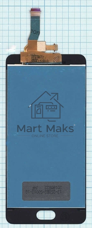 Дисплей для Meizu M5с, черный