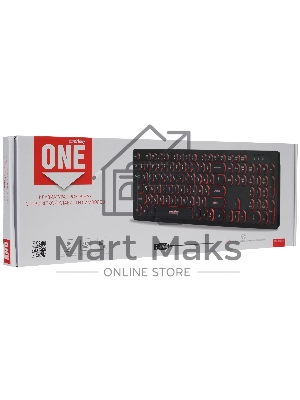 Клавиатура проводная с подсветкой Smartbuy ONE 328 USB Black SBK-328U-K